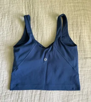Lululemon align tank Pitch blue 💙🦋🫐 thumbnail 2