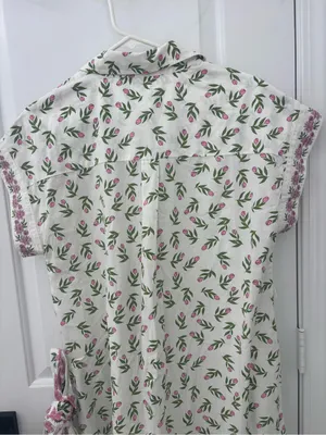 Crown & Ivy short sleeve belted midi dress NWT thumbnail 9