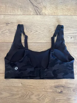 LULULEMON 🖤 Black Camo Wireless Bralette - Womens small thumbnail 2