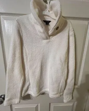 Lands' End Women’s Fleece Pullover Sweater. Size XS thumbnail 1