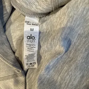 Alo Yoga High Waist Womens Leggings Size M RN 87320 Compression GREY & WHITE thumbnail 6