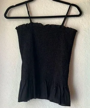 Maeve • Black Tank Top Bikini Strap Size Small thumbnail 1