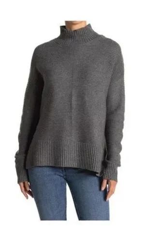 ✨SWEET ROMEO Ribbed Mock Neck Pullover Sweater✨ thumbnail 1