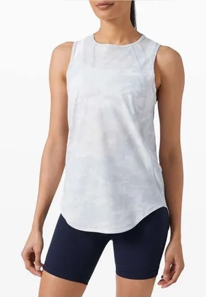 Lululemon Sculpt Tank Incognito Camo Alpine White Multi W1CMGS small? Flaw thumbnail 1