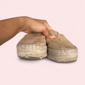Beige suede Sam Edelman espadrilles thumbnail 8
