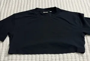 Babaton Black Crop Top thumbnail 1