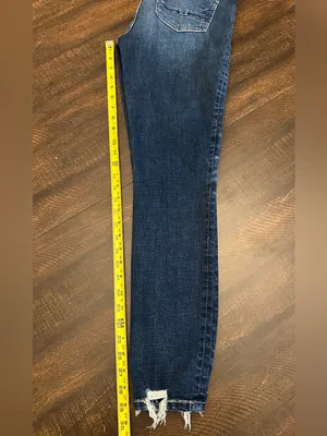 BKE Parker Womens 28x29 High Rise Skinny Jeans Dark Wash Denim thumbnail 4