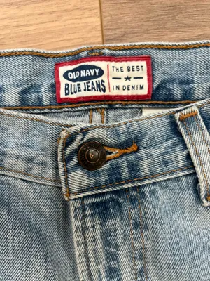 Old Navy Vintage Light Wash Straight Leg Jeans W29 L30 thumbnail 5