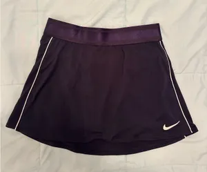 Nike Women’s Court Dri-Fit Navy Blue Tennis Skirt thumbnail 1