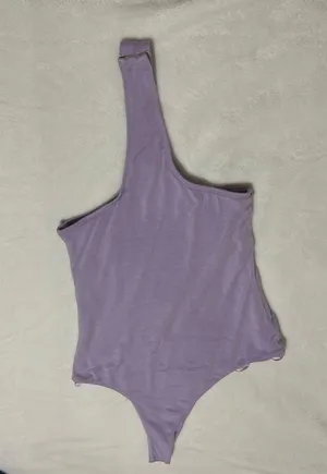 Revolve Devonne One Shoulder Lavender Body Suit thumbnail 3