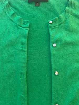 Kelly Green Cardigan thumbnail 3