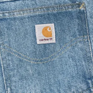 Carhartt Blue Jean Shorts Distressed size 32 x 30-run small see measurements thumbnail 6