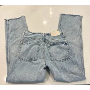 GRLFRND the Sara Super High Rise Slim Straight Jeans size 25 thumbnail 4