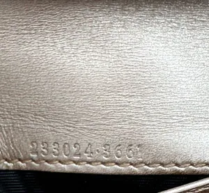 GUCCI Metallic Guccissima Continental Wallet Pink thumbnail 7