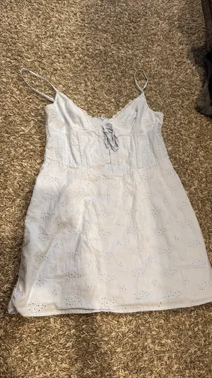 White Fox boutique light blue dress thumbnail 3