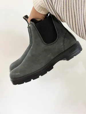 Blundstone 587 Boots Women’s Size 7.5 Rustic Black gray Leather thumbnail 3