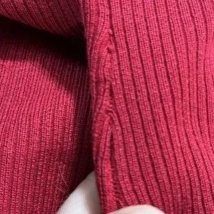 Torrid Mini Sweater Skater Dress in red size 2X thumbnail 15