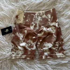 Darc Sport Seamless Everson Training Shorts Desert Rose Cream Jumbo Marble Small thumbnail 5
