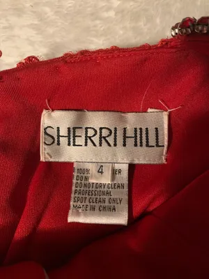 Sherri Hill Red Homecoming Dress thumbnail 6