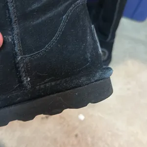 BearPaw Black Emma Tall wool lined boots size 7 B72‎ thumbnail 8