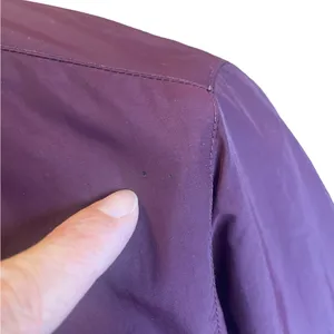 LL Bean Puffer Insulated Fleece Lined Burgundy Winter Coat Womens Size Medium thumbnail 16