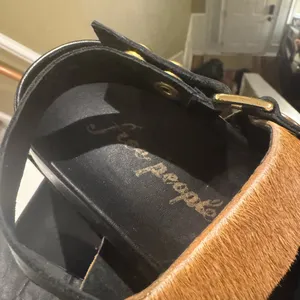 Free People Black and Brown Sandals thumbnail 3