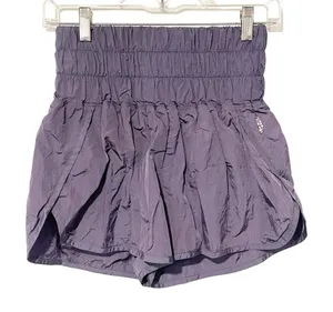 Free People‎ Movement Size Medium The Way Home Purple Athletic Short thumbnail 1