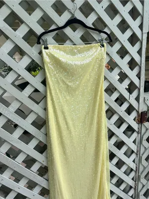 Endless Rose Strapless Sequin Slim Midi Dress thumbnail 7