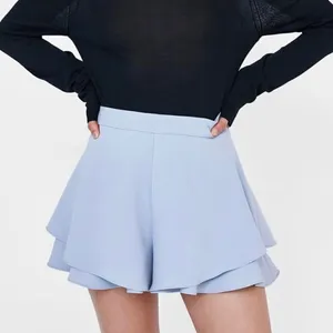 ✨ Zara Baby Blue Flutter Shorts✨ thumbnail 1