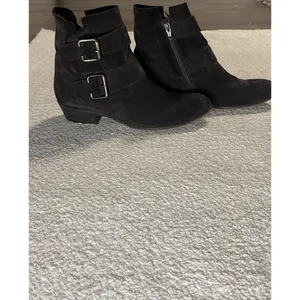 Paul Green Brown Suede Ankle Booties Buckle Zipper Women's US 6 miden 27.5 Cm thumbnail 15