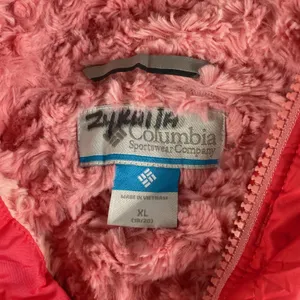 Columbia Jacket Girls XL 18/20 Pink Bella Plush Quilted Plush Fuzzy Hooded YOUTH thumbnail 4