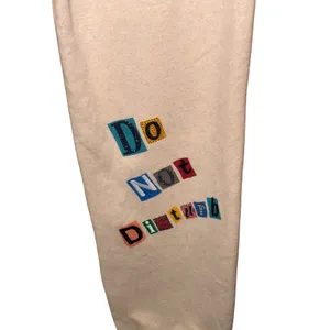 Vintage Havana Sweatpants S‎ Oatmeal Graphic Streetwear Joggers Y2K Patches thumbnail 10