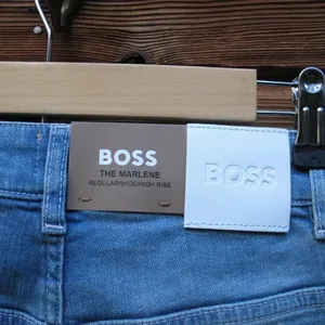 NWT Boss Orange Hugo BOSS Womens Marlene Wide Leg High Waist Jeans thumbnail 12