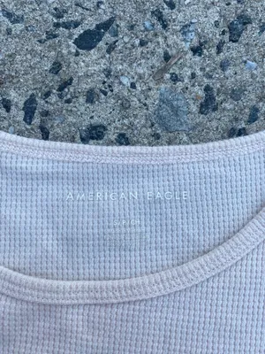American Eagle Outfitters Cropped Waffle Tee thumbnail 2