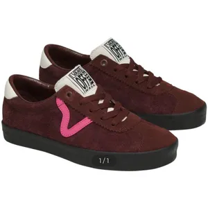 Vans burgundy and Pink Casual Sneakers thumbnail 1