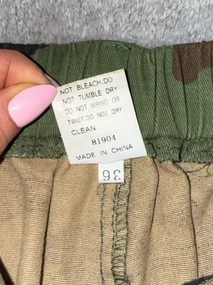 Camo Cargo Pants - Green Camo size XS thumbnail 8