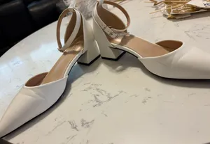 White Heels Shein thumbnail 3