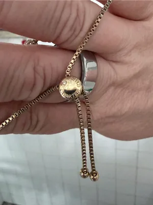 Charter Club White Pearl and Crystal Slider Bracelet thumbnail 6