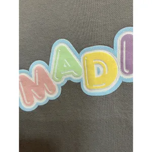 Madhappy Grey‎ Bubble Logo Crewneck Sweatshirt Womens Medium Cotton USA Rare thumbnail 4