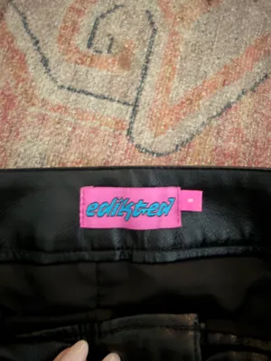 Edikted Leather Skirt thumbnail 3