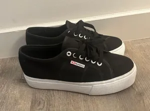 Black Superga Platform 2790 Nappa Sneakers thumbnail 1