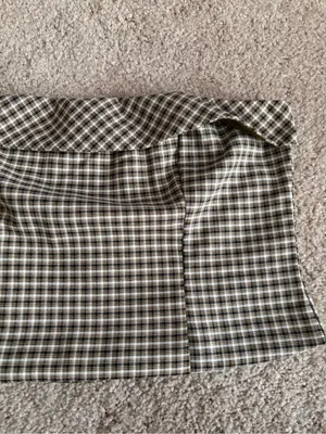 Princess Polly women’s green gingham summer going out strapless tube top sz US 8 thumbnail 4