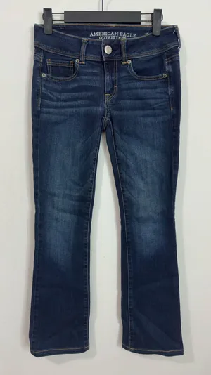 American Eagle Kickboot Dark Jeans - 0 thumbnail 1