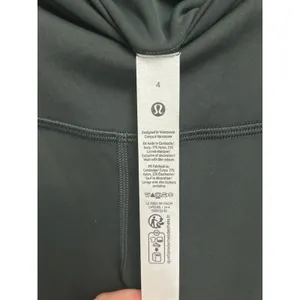 NEW Lululemon Wunder Train High-Rise Tight 28" Size 4 Rainforest Green thumbnail 4
