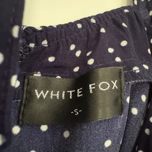 White Fox Polka Dot Mini Dress sleeveless ruffle tie bow back v-neck lightweight thumbnail 7