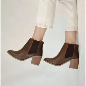 NEW Nisolo‎ Heeled Chelsea Commuter Leather Brown Ankle Boot Size 11 thumbnail 12