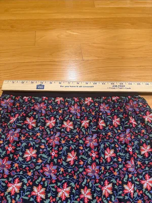 NWT San Francisco women’s midi skirt with multicolored pattern size medium. thumbnail 3
