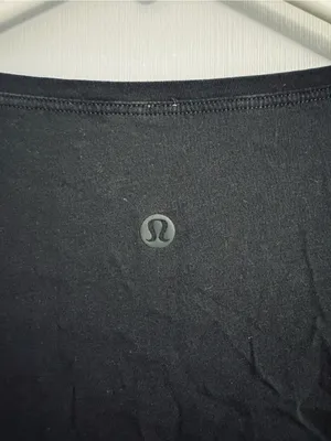 lululemon athletica Black Long Sleeve Crew Neck Athletisure Top Size 4 thumbnail 4