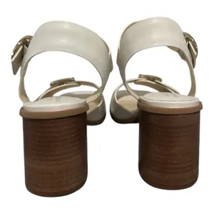 Alex Marie Quinna Cream Block Heel Sandal.Size 6 thumbnail 5