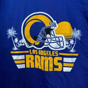 Los Angeles Rams NFL Helmet Beach Tailgate Long Sleeve L thumbnail 2